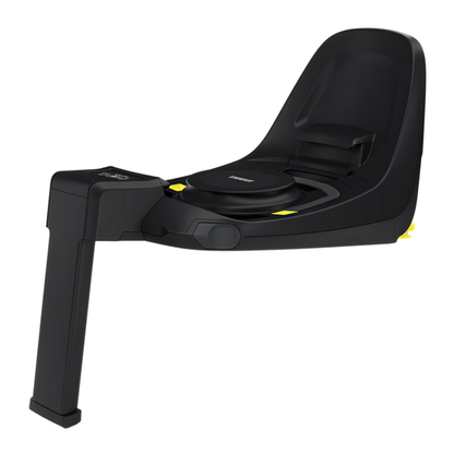 Thule ISOFIX-Basisstation in Schwarz – drehbare Babyschalen- und Kindersitzbasis mit Stützfuß für maximale Sicherheit im Auto