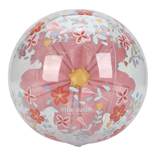 Produktbild: little dutch - Wasserball 3D Blume rosa von little dutch im Onlineshop von dasMikruli - Dein Shop für Baby Erstausstattung