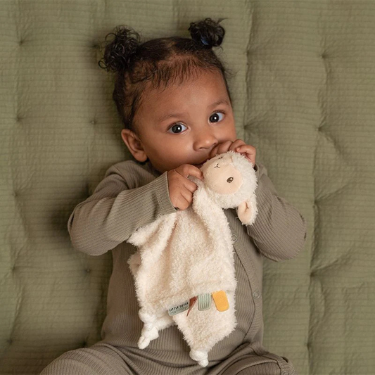 Produktbild: little dutch - Schmusetuch Schaf von little dutch im Onlineshop von dasMikruli - Dein Shop für Baby Erstausstattung