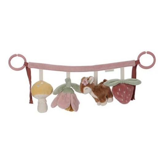 Produktbild: little dutch - Kinderwagenkette fairy garden von little dutch im Onlineshop von dasMikruli - Dein Shop für Baby Erstausstattung