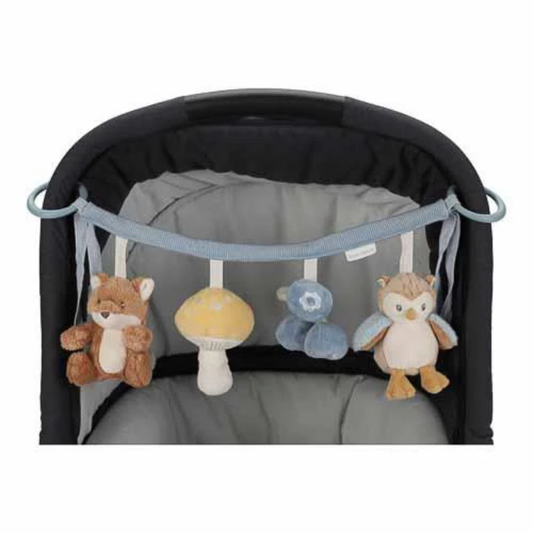 Produktbild: little dutch - Kinderwagenkette forest friends von little dutch im Onlineshop von dasMikruli - Dein Shop für Baby Erstausstattung