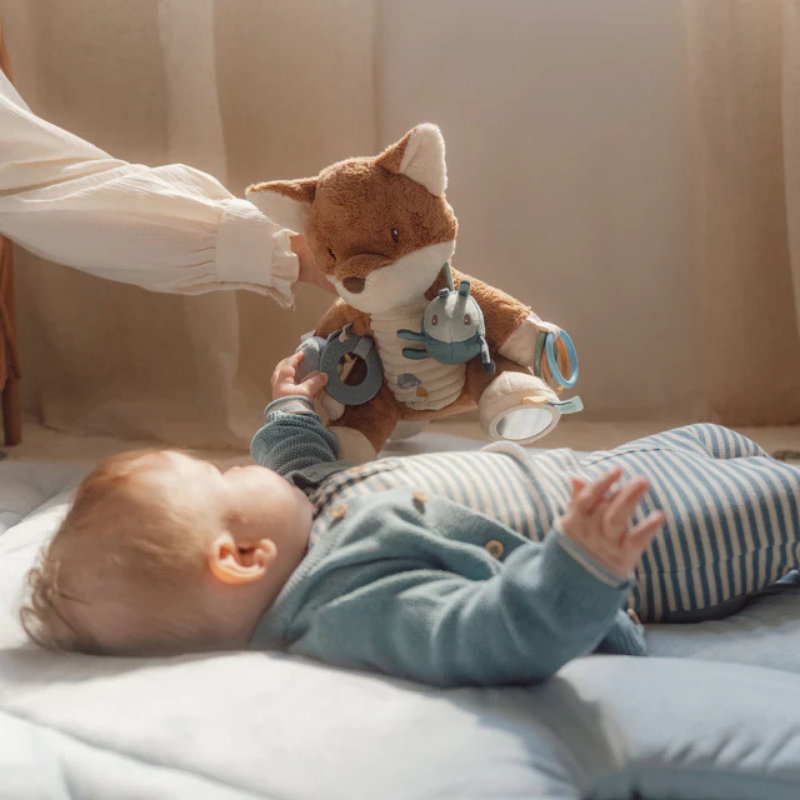 Produktbild: little dutch - Aktivitäten Fuchs blau von little dutch im Onlineshop von dasMikruli - Dein Shop für Baby Erstausstattung