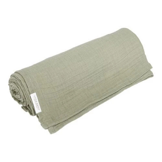Produktbild: little dutch - swaddles 120x120 cm olive von little dutch im Onlineshop von dasMikruli - Dein Shop für Baby Erstausstattung