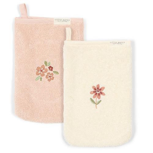 Produktbild: little dutch - Waschhandschuhe fairy garden von little dutch im Onlineshop von dasMikruli - Dein Shop für Baby Erstausstattung