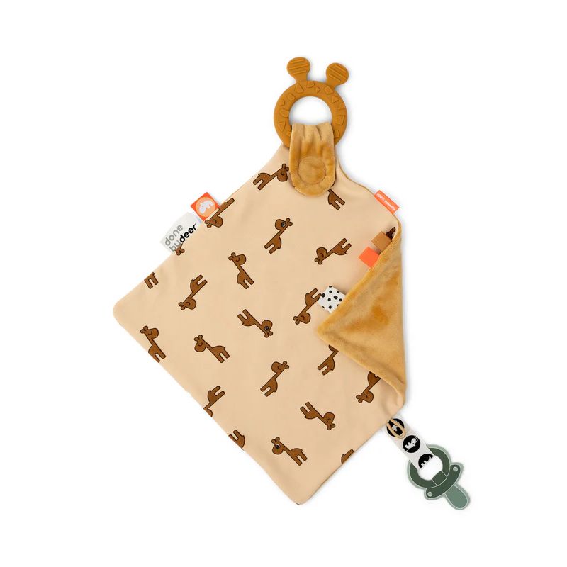 Produktbild: Donebydeer - Schmusetuch mit Beißring von donebydeer im Onlineshop von dasMikruli - Dein Shop für Baby Erstausstattung