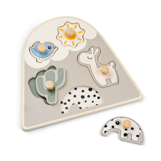 Produktbild: Donebydeer - Steckpuzzle von donebydeer im Onlineshop von dasMikruli - Dein Shop für Baby Erstausstattung