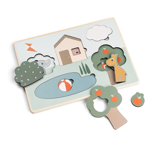 Produktbild: Donebydeer - Schichtenpuzzle von donebydeer im Onlineshop von dasMikruli - Dein Shop für Baby Erstausstattung