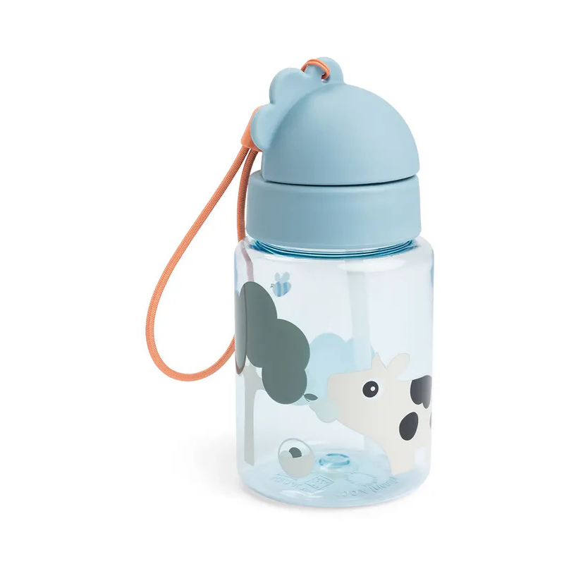 Produktbild: Donebydeer - Trinkflasche mit Stohhalm von donebydeer im Onlineshop von dasMikruli - Dein Shop für Baby Erstausstattung