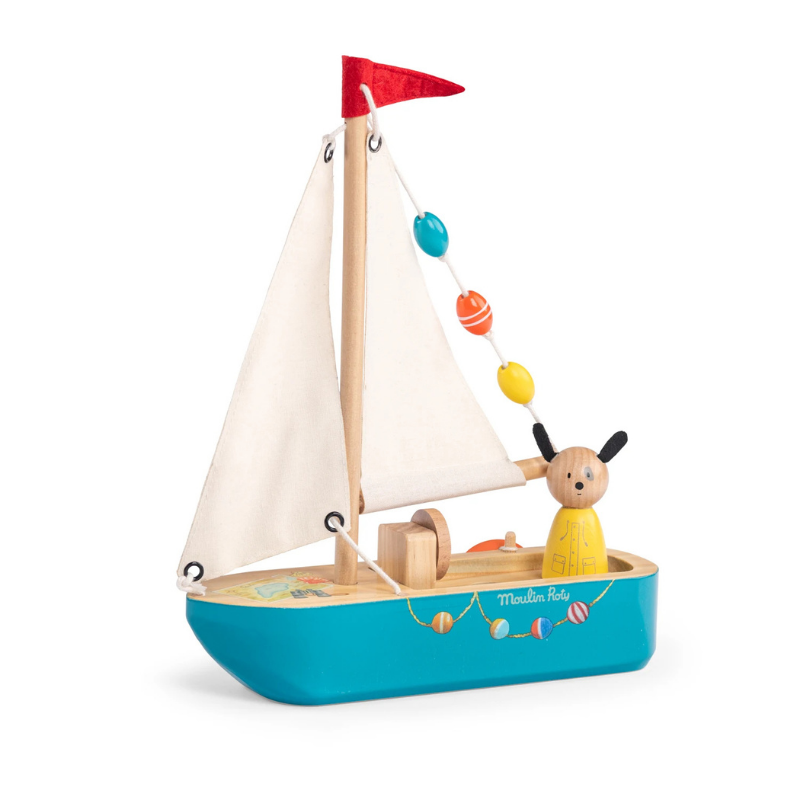 Produktbild: Moulin Roty - Segelboot von Moulin Roty im Onlineshop von dasMikruli - Dein Shop für Baby Erstausstattung