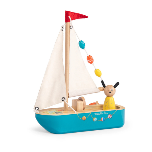 Produktbild: Moulin Roty - Segelboot von Moulin Roty im Onlineshop von dasMikruli - Dein Shop für Baby Erstausstattung