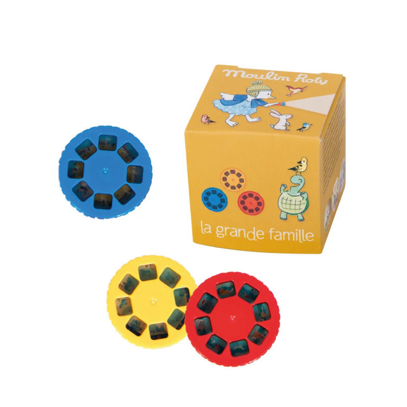 Produktbild: Moulin Roty - 3 Disketten für Geschichtenlampe von Moulin Roty im Onlineshop von dasMikruli - Dein Shop für Baby Erstausstattung