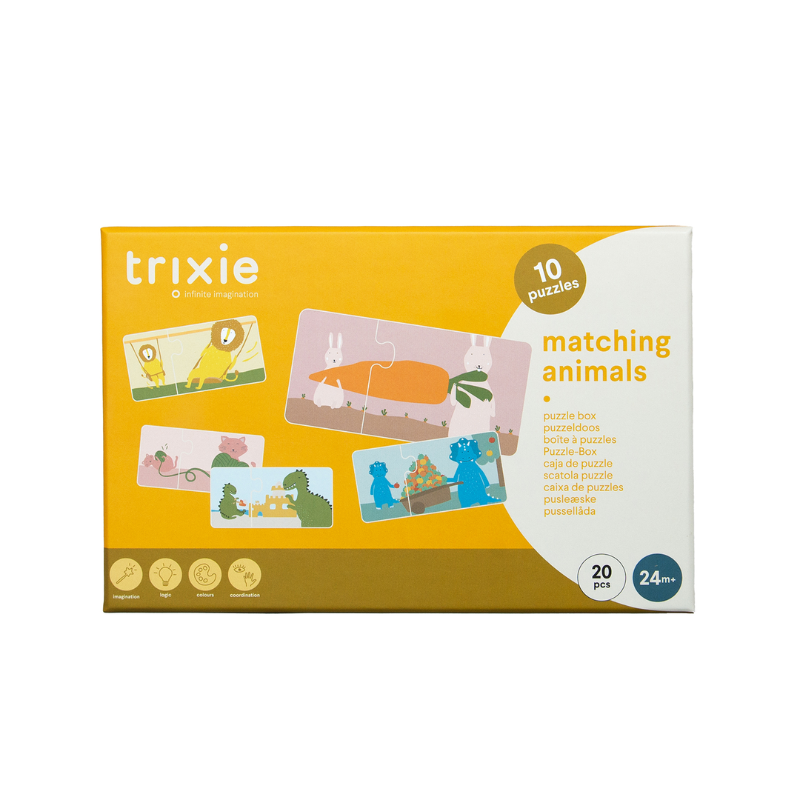 Trixie - Puzzle Box - zusammengehörende Tiere