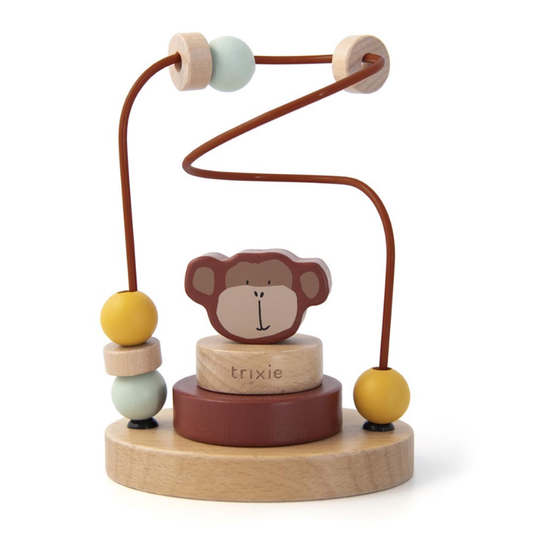 Trixie - Perlenspielzeug aus Holz - Mr. Monkey