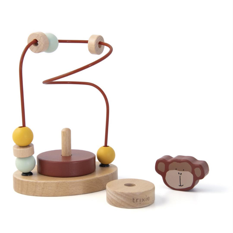 Trixie - Perlenspielzeug aus Holz - Mr. Monkey