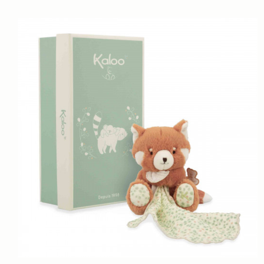 KALOO roter Panda Schmusetuch