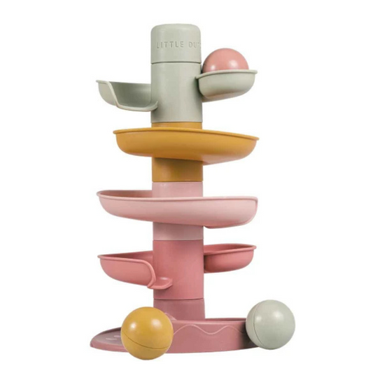 Produktbild: little dutch - Spiralturm rosa von little dutch im Onlineshop von dasMikruli - Dein Shop für Baby Erstausstattung