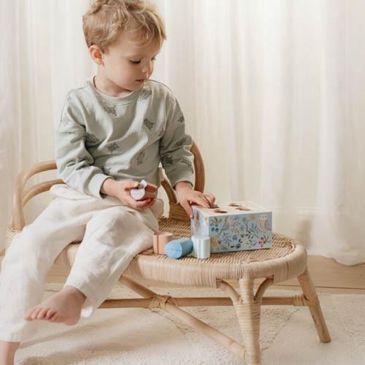 Produktbild: little dutch - Formen-Steckspiel forest friends von little dutch im Onlineshop von dasMikruli - Dein Shop für Baby Erstausstattung