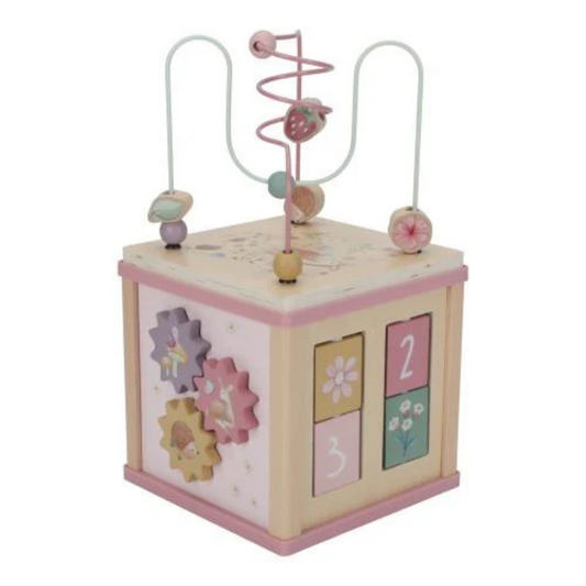 Produktbild: little dutch - Holz-Aktivitäten-Würfel fairy garden von little dutch im Onlineshop von dasMikruli - Dein Shop für Baby Erstausstattung