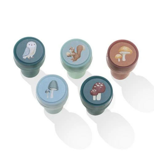 Produktbild: little dutch - Stempelset Forest Farm von little dutch im Onlineshop von dasMikruli - Dein Shop für Baby Erstausstattung