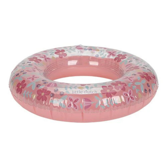 Produktbild: little dutch - Schwimmring sunny flowers rosa von little dutch im Onlineshop von dasMikruli - Dein Shop für Baby Erstausstattung