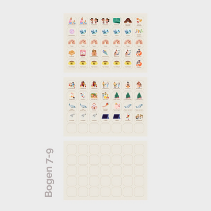 Inliebekind - Wochenplaner A4 MEERJUNGFRAU