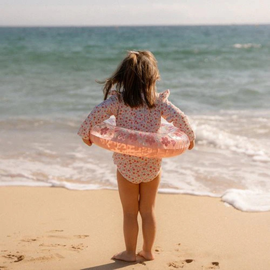Produktbild: little dutch - Schwimmring sunny flowers rosa von little dutch im Onlineshop von dasMikruli - Dein Shop für Baby Erstausstattung