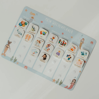 Inliebekind - Wochenplaner A4 MEERJUNGFRAU