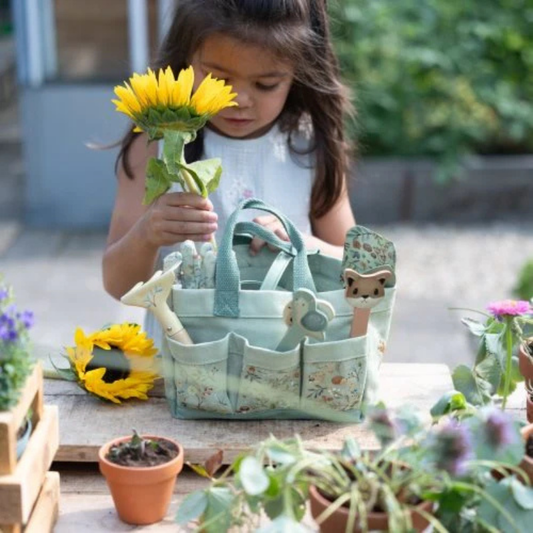 Produktbild: little dutch - Garten- Geschenksset 10teilig forest friends von little dutch im Onlineshop von dasMikruli - Dein Shop für Baby Erstausstattung
