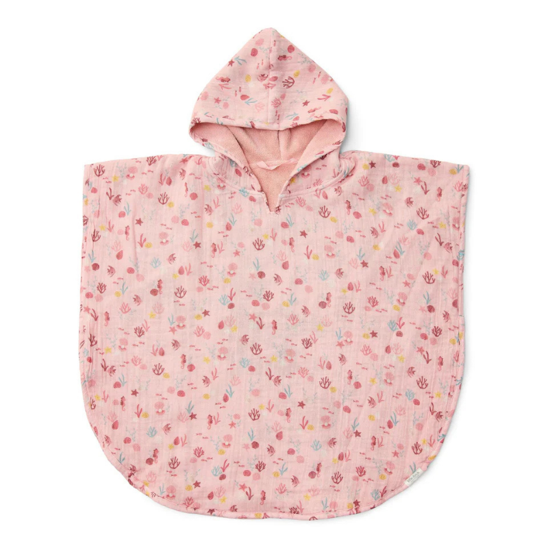little dutch - Badeponcho pink
