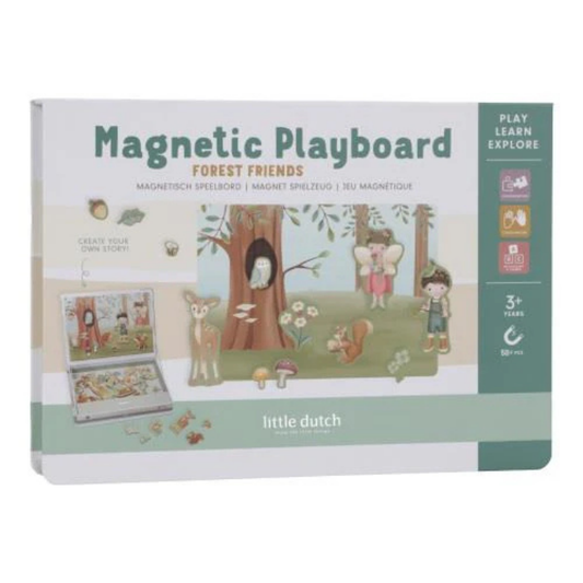 Produktbild: little dutch - Magnet Puzzle forest friends von little dutch im Onlineshop von dasMikruli - Dein Shop für Baby Erstausstattung