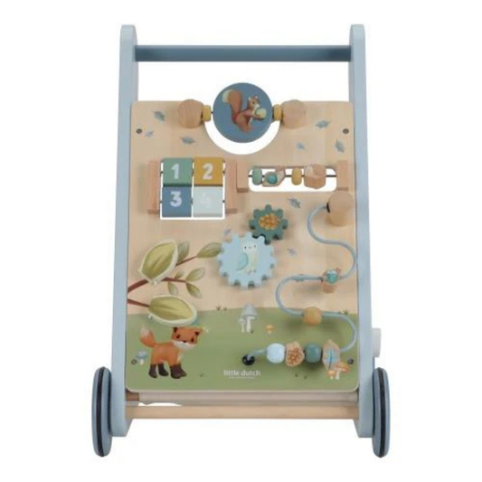 Produktbild: little dutch - Lauflernwagen forest friends von little dutch im Onlineshop von dasMikruli - Dein Shop für Baby Erstausstattung