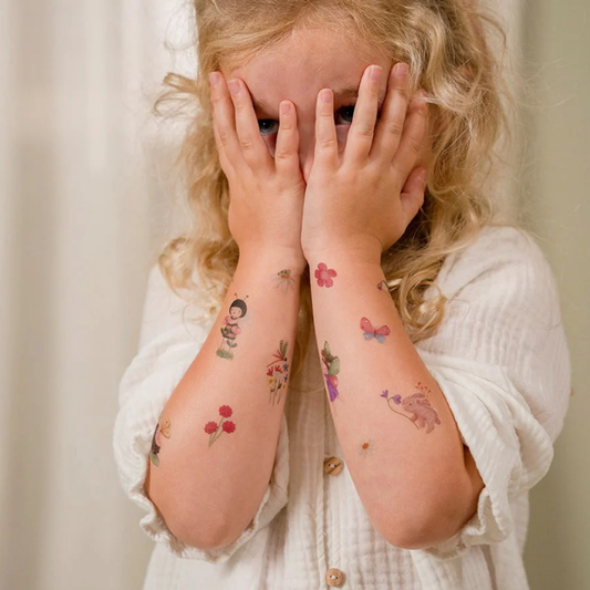 Produktbild: little dutch - Tattos Rosa&Friends von little dutch im Onlineshop von dasMikruli - Dein Shop für Baby Erstausstattung
