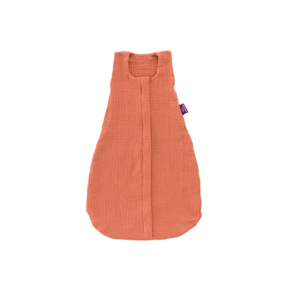 Träumeland - Sommerschlafsack LIEBMICH Baumwollmusselin aprikose