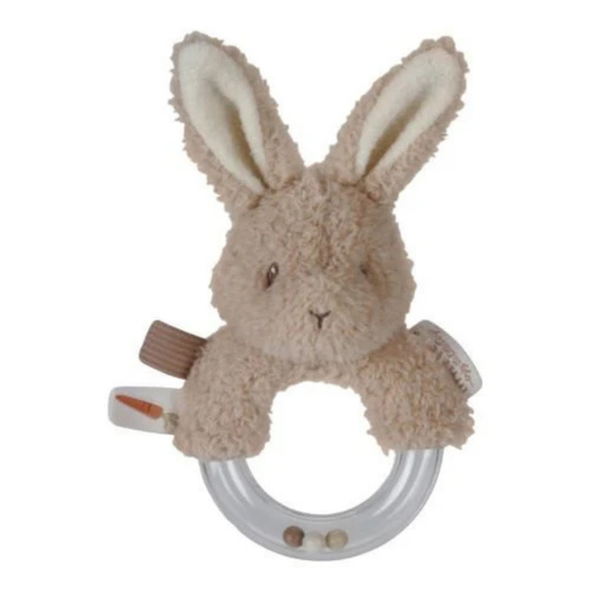 Produktbild: little dutch - Ringrassel Hase von little dutch im Onlineshop von dasMikruli - Dein Shop für Baby Erstausstattung