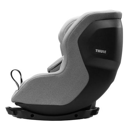 Thule Kindersitz in Hellgrau – ergonomischer Reboarder-Autositz mit verstärktem Seitenschutz und gepolsterter Sitzschale