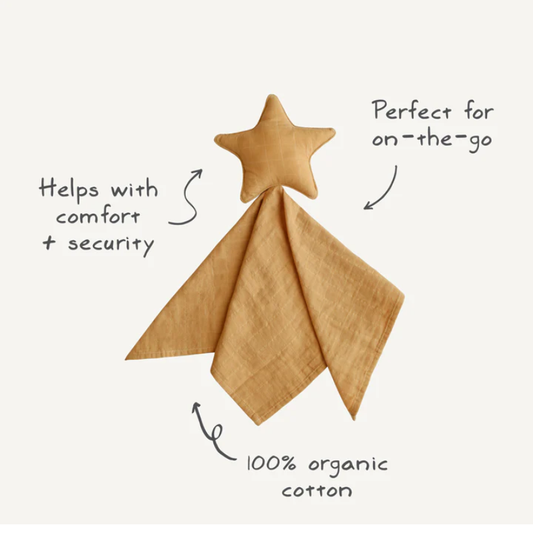 Produktbild: Mushie - Star Lovey Decke von Mushie im Onlineshop von dasMikruli - Dein Shop für Baby Erstausstattung