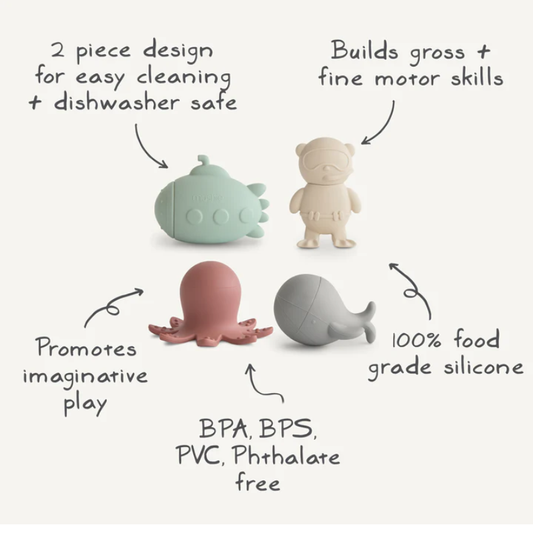 Produktbild: Mushie - Badespielzeug von Mushie im Onlineshop von dasMikruli - Dein Shop für Baby Erstausstattung