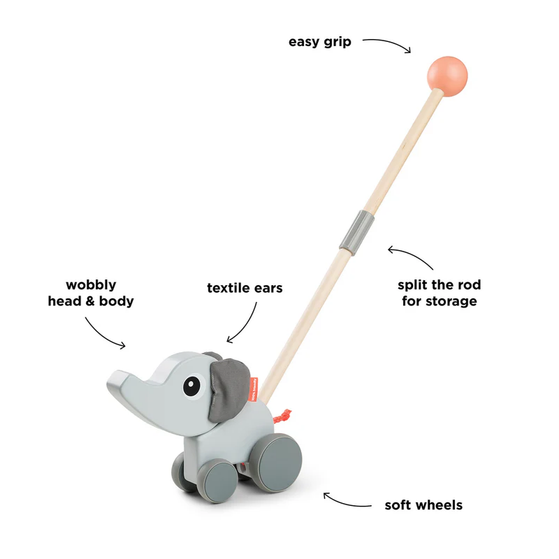 Produktbild: Donebydeer - Schiebespielzeug von donebydeer im Onlineshop von dasMikruli - Dein Shop für Baby Erstausstattung