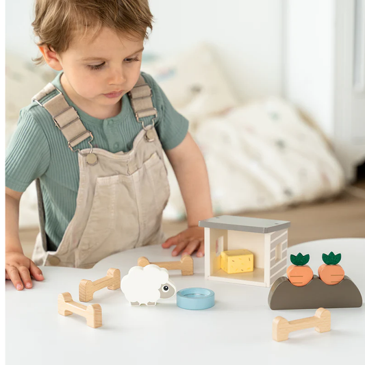 Produktbild: Donebydeer - Spielset Sheepy von donebydeer im Onlineshop von dasMikruli - Dein Shop für Baby Erstausstattung