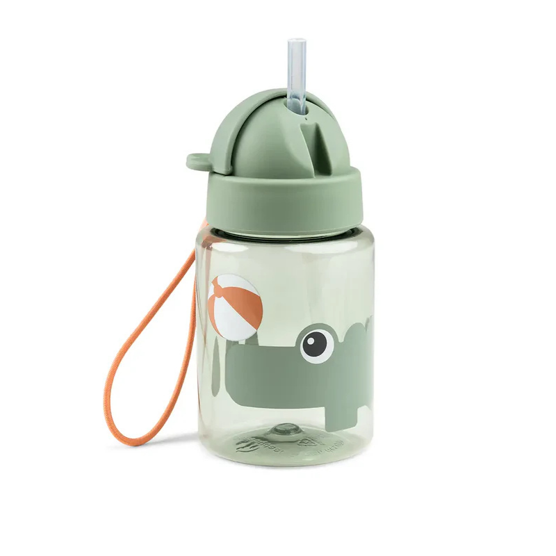 Produktbild: Donebydeer - Trinkflasche mit Stohhalm von donebydeer im Onlineshop von dasMikruli - Dein Shop für Baby Erstausstattung