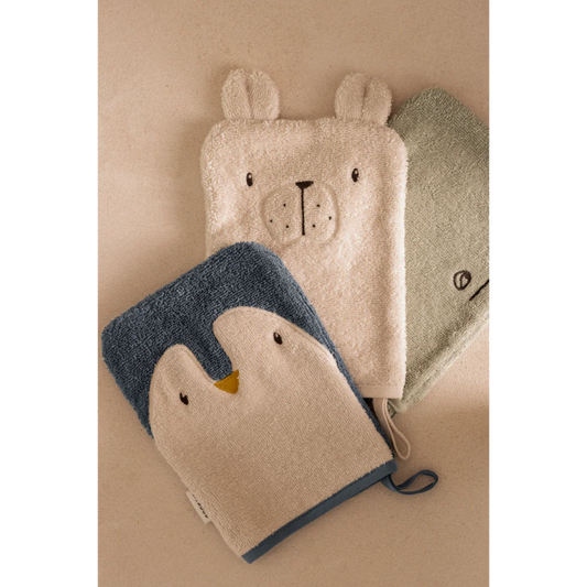 Produktbild: Liewood - Waschlappen Sylvester 3er Set von Liewood im Onlineshop von dasMikruli - Dein Shop für Baby Erstausstattung