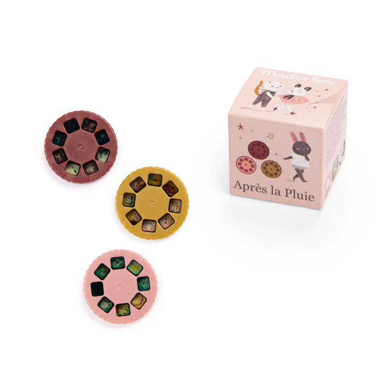 Produktbild: Moulin Roty - 3 Disketten für Geschichtenlampe von Moulin Roty im Onlineshop von dasMikruli - Dein Shop für Baby Erstausstattung