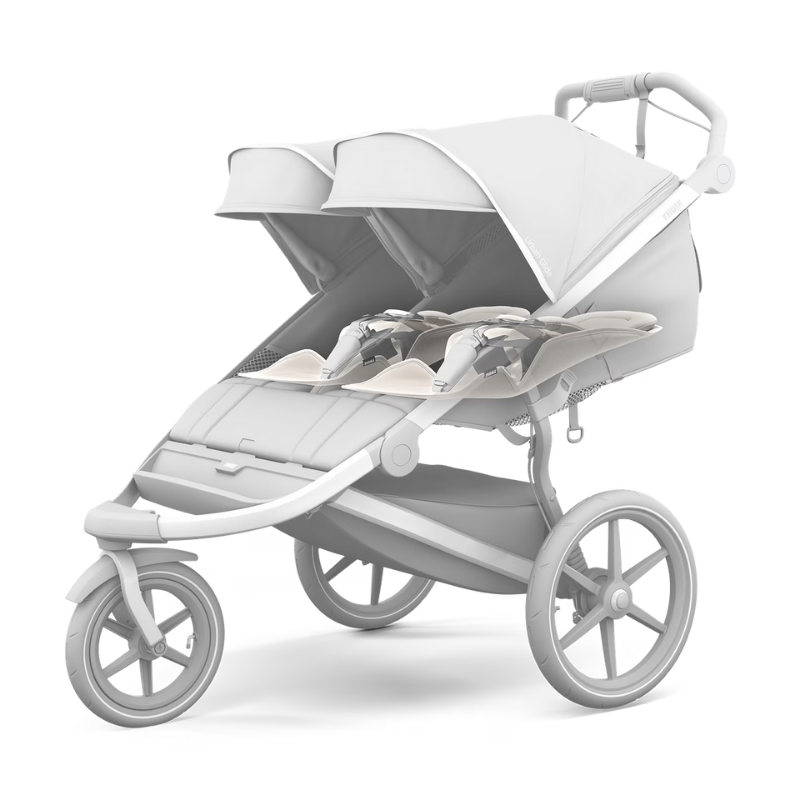 Produktbild: Thule - Einlage für Neugeborene sanftes grau von Thule im Onlineshop von dasMikruli - Dein Shop für Baby Erstausstattung