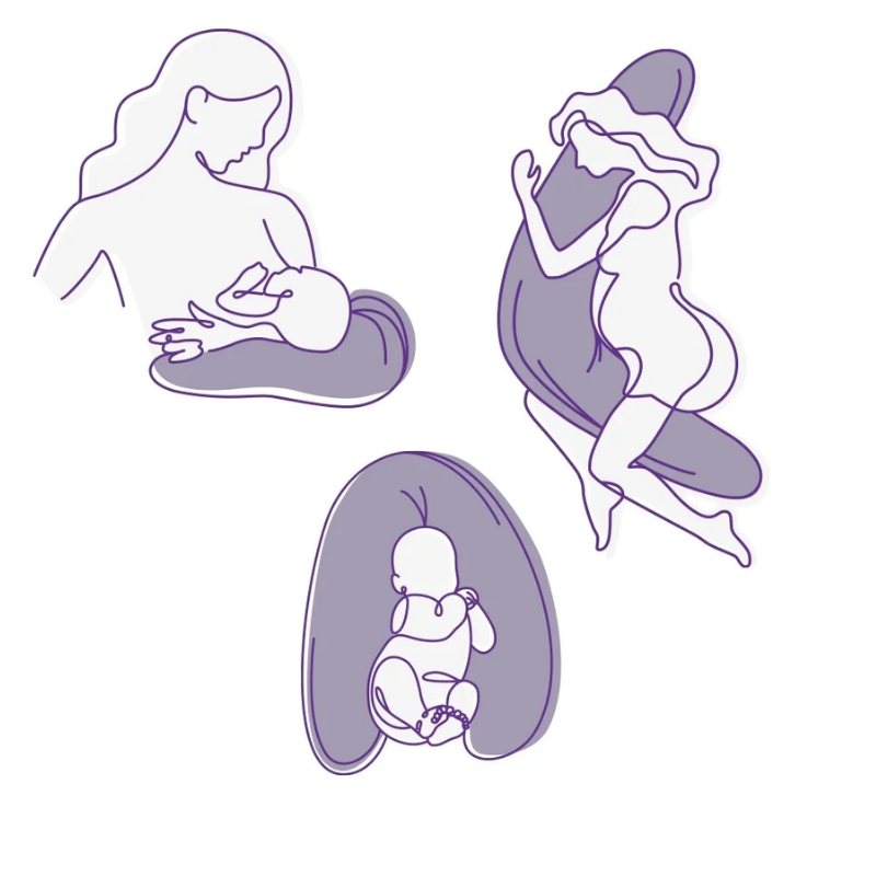 Produktbild: Träumeland - Stillkissen elastisch von Träumeland im Onlineshop von dasMikruli - Dein Shop für Baby Erstausstattung