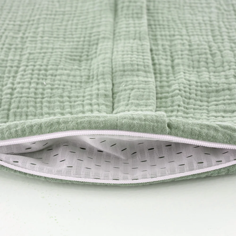 schlafsack träumeland sommer Träumeland Sommer-Schlafsack Musselin Salbei grün – mikruli