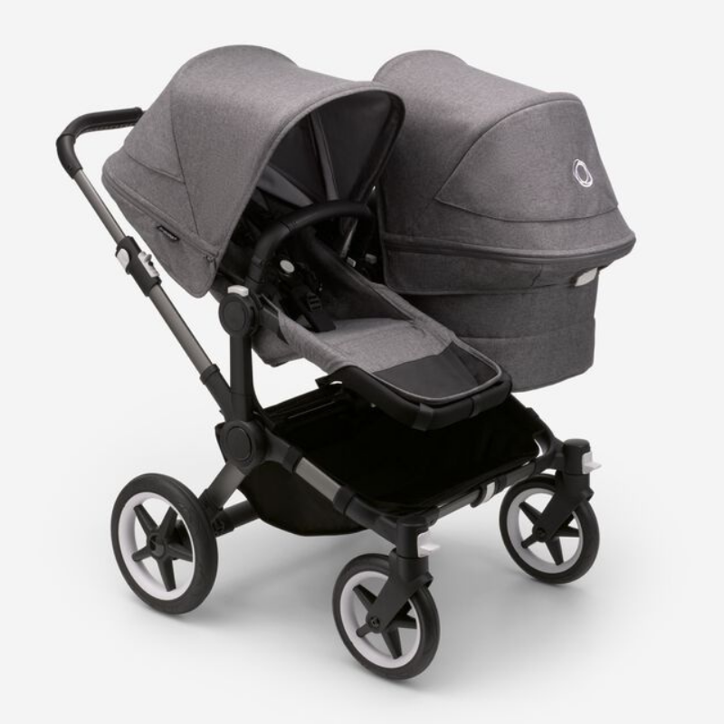 Produktbild: Bugaboo - Donkey 5 Duo Kinderwagen mit Liegewanne und Sitz von Bugaboo im Onlineshop von dasMikruli - Dein Shop für Baby Erstausstattung