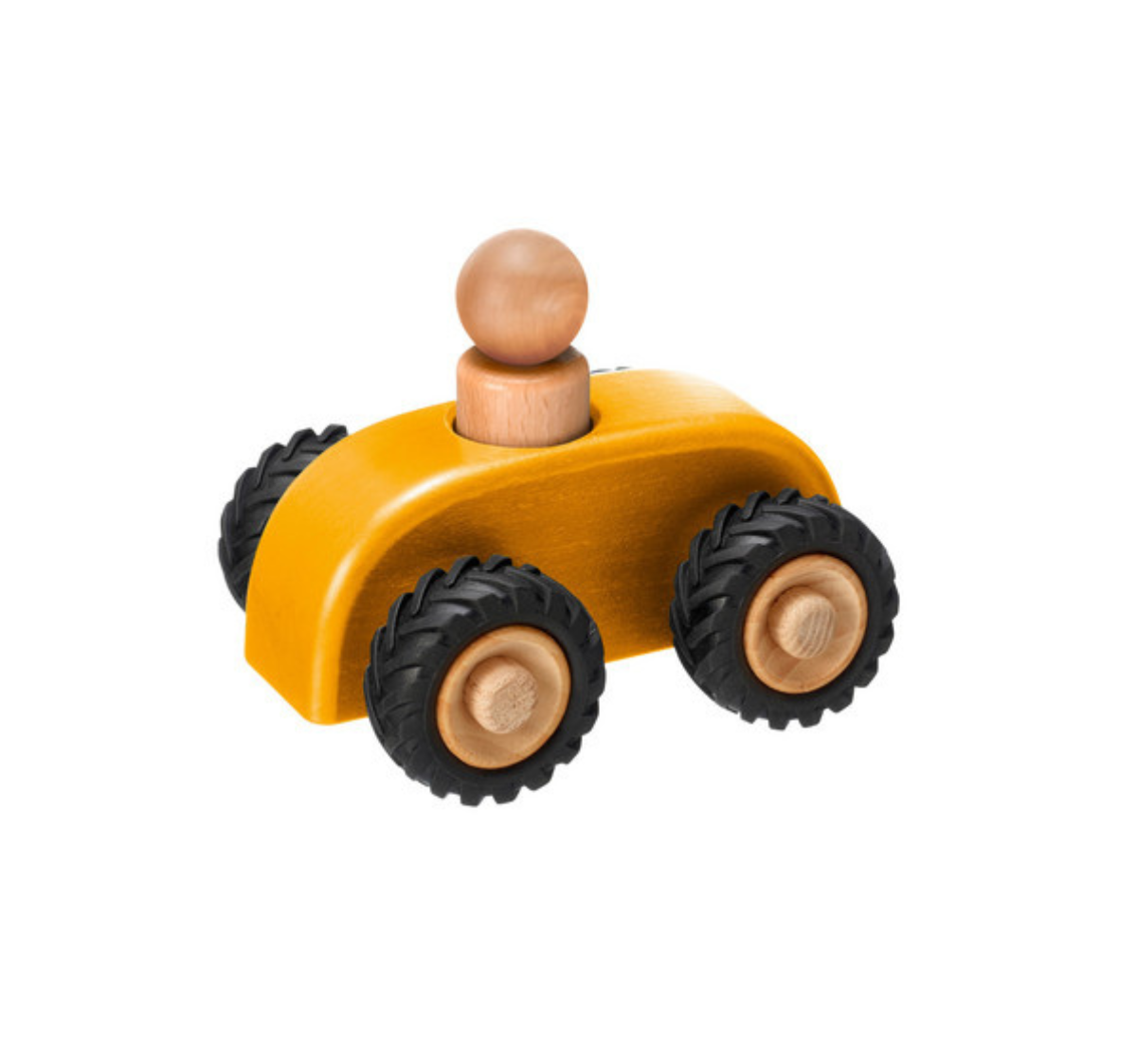 fagus Micro Car aus Holz – mit Spielfigur