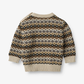 wheat - Jacquard Pullover Elias - multi blue