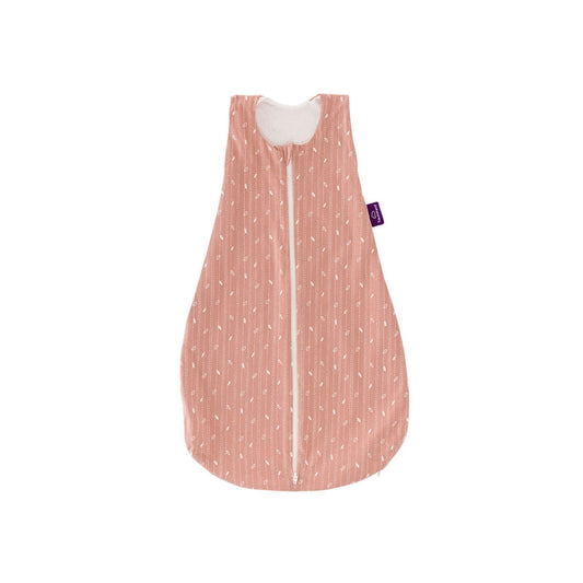 Produktbild: Träumeland - Schlafsack GOTS zertifiziert - Blätter rosa von Träumeland im Onlineshop von dasMikruli - Dein Shop für Baby Erstausstattung