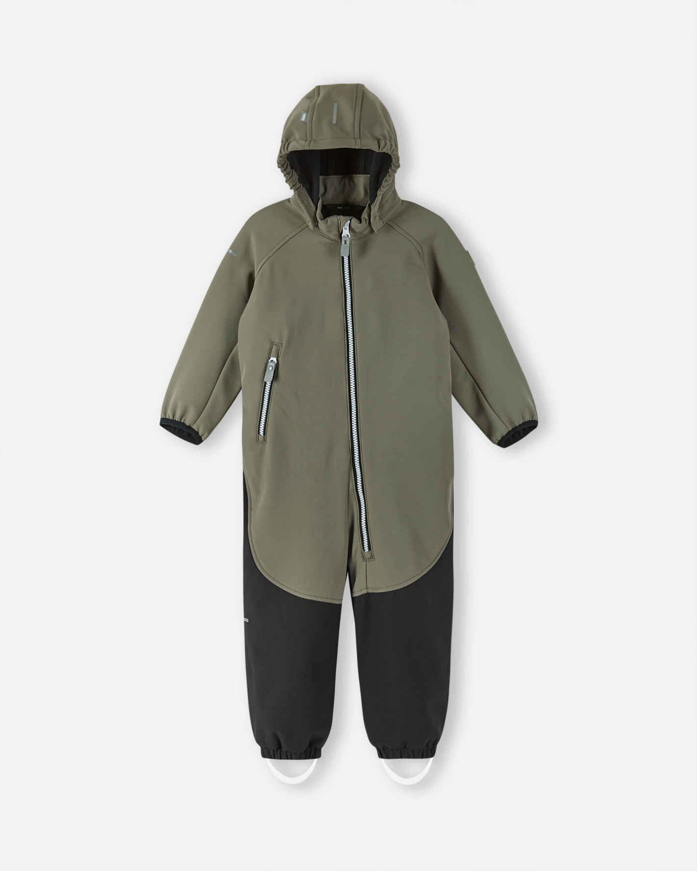 Produktbild: Reima - Softshell Overall Mjosa - Greyish green von reima im Onlineshop von dasMikruli - Dein Shop für Baby Erstausstattung